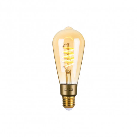 Ampoule LED connectée à filament KAZE Ni - ST64 - 4W - 210 Lumens - E27