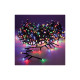 Guirlande scintillante compact EDM - esprit de Noël - multicolore et blanc chaud - ampoules LED - 11 m - 72248
