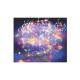 Guirlande en fil d'argent EDM - esprit de Noël - multicolore - 100 micro-LED - 1,5 m - 71276