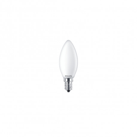 Ampoule LED bougie PHILIPS - EyeComfort - 4,3W - 470 lumens - 4000K - E14 - 93007