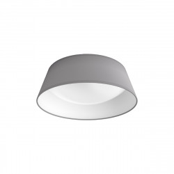 Plafonnier LED d'intérieur PHILIPS - EyeComfort - 34cm - 14W - 1100 lumens - 3000K - métal gris - 93534
