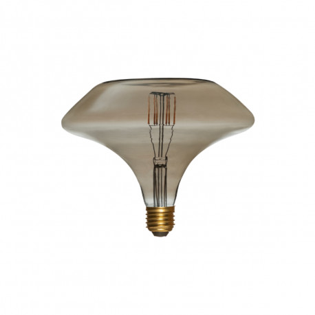 Ampoule LED soucoupe à filament grise XXCELL - 8 W - 650 lumens - 4000 K - E27