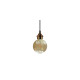 Ampoule LED striée ambrée XXCELL - 6 W - 500 lumens - 2700 K - E27