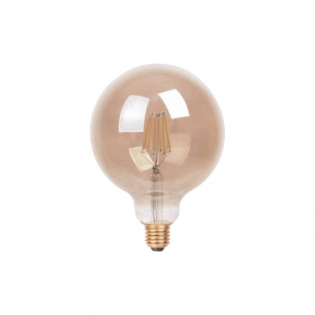 Ampoule LED globe fumée XXCELL - 8 W - 650 lumens - 4000 K - G125 - E27 