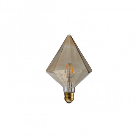 Ampoule LED diamant ambrée XXCELL - 7 W - 720 lumens - 2700 K - E27