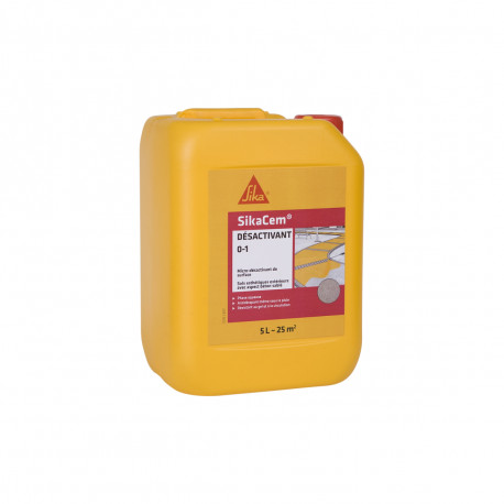 Désactivant de surface SIKA - SikaCem - 0-1 - 5L