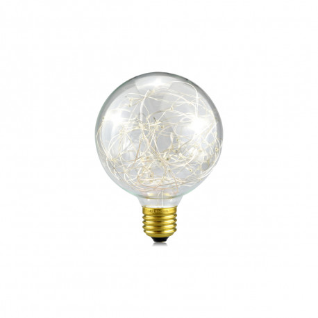 Ampoule LED globe ambrée à fil de cuivre XXCELL - 2 W - 2200 K - E27