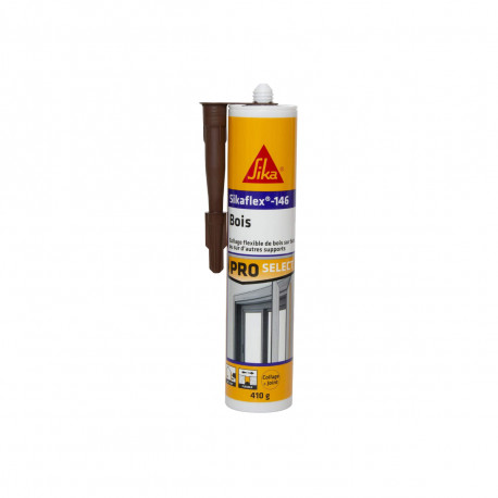 Mastic colle bois SIKA Sikaflex 146 - Marron - 653645