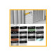 Lot de 12 mastic silicone SIKA Sikaseal 109 Menuiserie - Transparent - 300ml