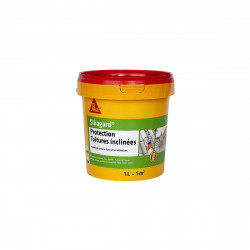 Peinture de protection SIKA Sikagard Protection Toiture inclinée - Gris - 1L