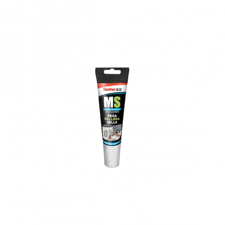 Mastic d'étanchéité adhésive transparent FISCHER - 80 ml - 96005