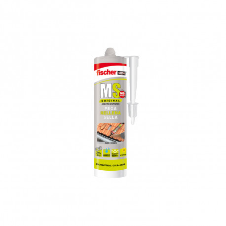 Mastic d'étanchéité adhésive FISCHER - gris - 290 ml - 96002