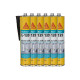 Lot de 6 mastic-colle à prise rapide SIKA Sikaflex G 139 - Noir - 300ml