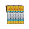 Lot de 6 mastic-colle à prise rapide SIKA Sikaflex G 139 - Marron - 300ml