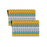 Lot de 24 mastic-colle à prise rapide SIKA Sikaflex G 139 - Marron - 300ml