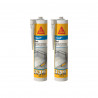 Lot de 2 mastic silicone SIKA Sikasil Pool - Joint pour piscine transparent - 300ml