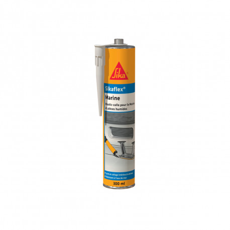Colle mastic SIKA Sikaflex Marine - Blanc - 300ml