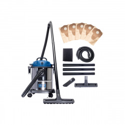 Pack SCHEPPACH Aspirateur eau et poussière - 1200W - 20L - NTS20 - 5 Sacs à poussière en papier - 20 L