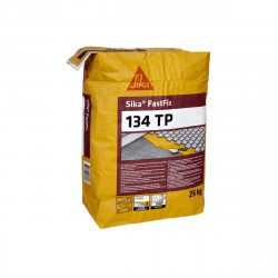 Mortier pour lit de pose et reprofilage de voies de circulation SIKA FastFix 134 TP - Gris - 25kg