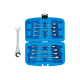 Jeu de clés mixtes à cliquet BGS TECHNIC - 8 - 17 mm - 9 pcs - 30849
