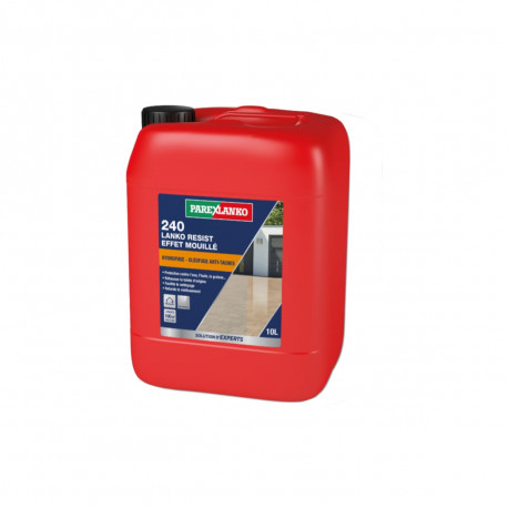 Protection anti-tâches sols 240 LANKO RESIST Effet Mouillé, Hydro oléofuge - Jusqu'à 100m² - 10 L