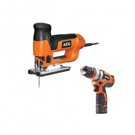 Scie sauteuse pendulaire électrique AEG 705W 110mm ST 800 XE