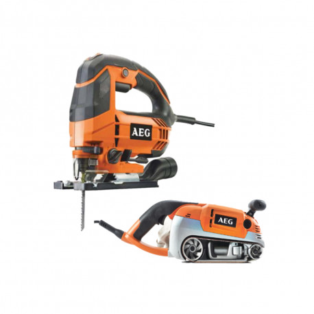 Scie sauteuse pendulaire électrique AEG - 700W - 100mm - STEP 100X
