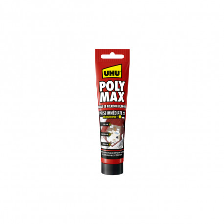 Colle mastic prise immédiate Poly Max UHU - 165 g - 33806