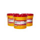 Lot de 3 enduits de garnissage SIKA SikaWall Rebouchage et réparation pour murs et plafonds en pâte - 1,5Kg