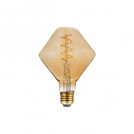 Ampoule LED rayée ambrée XXCELL - 6 W - 500 lumens - 2100 K - E27