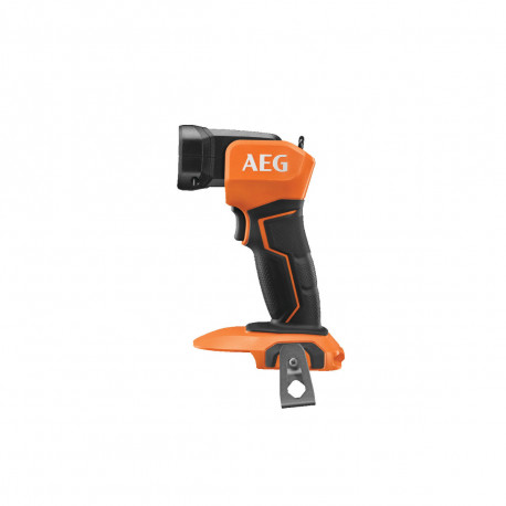 Lampe torche led AEG 18V - tête pivotante 90° - 340 lumens - sans batterie ni chargeur - BFL18-0