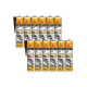 Lot de 12 mastics colle Auto SIKA Sikaflex 149 - Noir - 400g