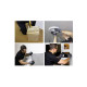 Lot de 6 mastics colle multi-usages SIKA Sikaflex 11 FC Purform - sans pistolet - Gris béton - 260 g