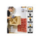 Lot de 6 mastics colle multi-usages SIKA Sikaflex 11 FC Purform - sans pistolet - Gris béton - 260 g