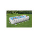 Piscine tubulaire rectangulaire BESTWAY - 640 x 274 x 132 cm - 19 281 L - Power Steel - 5612B