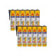 Lot de 12 mastics colles multi-usages SIKA Sikaflex 11 FC Purform - Noir - 300ml