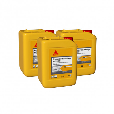 Lot de 3 primaires d'adhérence pour supports difficiles SIKA - Sikafloor-35 Primaire - 5L