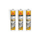 Lot de 3 mastics colles Auto SIKA Sikaflex 149 - Blanc - 300 ml