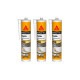 Lot de 3 mastics colles SIKA Sikaflex 143 Rapide - Blanc - 290ml