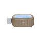 Spa gonflable carré BESTWAY - 7 places - 201 x 201 x 80 cm - Lay-Z-Spa Palma Hydrojet Pro - 60057