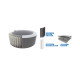 Spa gonflable rond BESTWAY - 5 places - 155 x 60 cm - WIFI - Lay-Z-Spa Vancouver Airjet Plus - 60027
