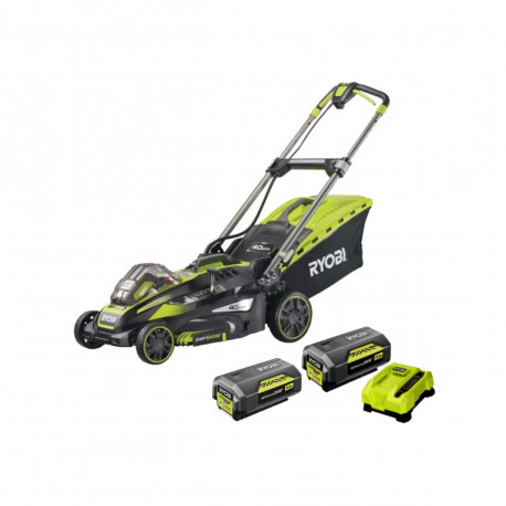 Pack RYOBI tondeuse 36V - Batterie 36V LithiumPlus 4.0 Ah - 1 batterie 5,0Ah - 1 chargeur