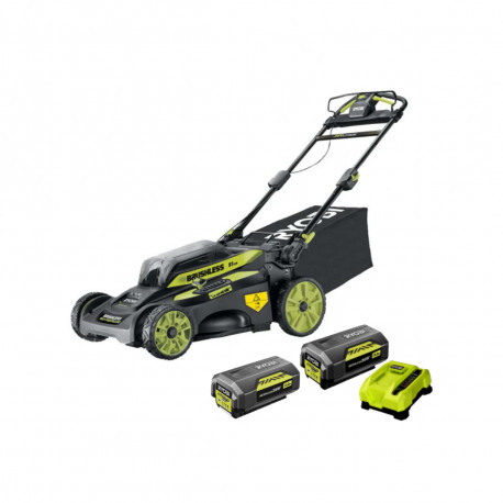 Pack RYOBI tondeuse 36V LithiumPlus Brushless RY36LMX51A - Batterie 36V LithiumPlus 5.0 Ah - 1 batterie 6,0Ah - 1 chargeur