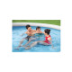 Piscine auto-portante ronde BESTWAY - 366 x 76 cm - 1249 L - motif rotin - Fast Set - 57443