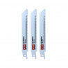 Jeu de 3 lames scie sabre AEG 1.8x150mm S922BF