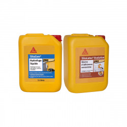 SIKA Latex Evolution résine D'adhérence/D'étanchéité, Blanc, 2 L