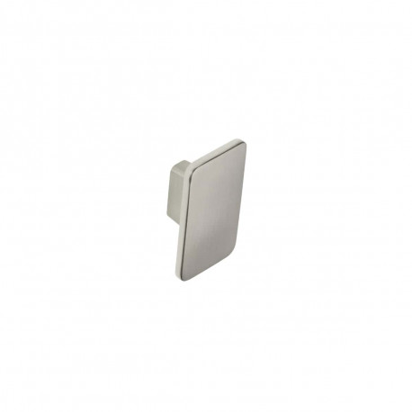Bouton pour meuble moderne SIRO Zamak - 58 x 33 mm - Nickelé Satiné