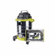 Pack RYOBI Aspirateur eau et poussière 1500W - 30L - 6 accessoires nettoyage automobile