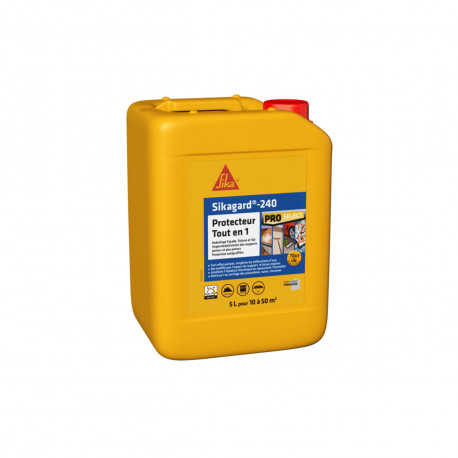 Protection hydrofuge SIKA - Sikagard-240 Protecteur Tout en 1 - 5L