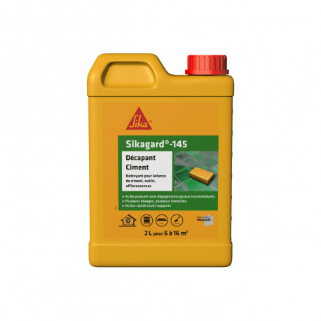 Décapant ciment SIKA Sikagard-145 - 2L